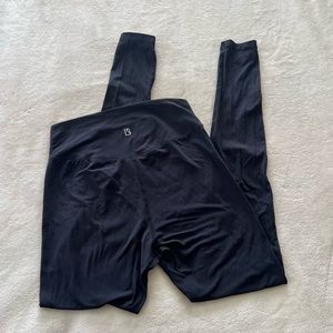 Buffbunny Black Basic High Rise Full Length Leggings Small